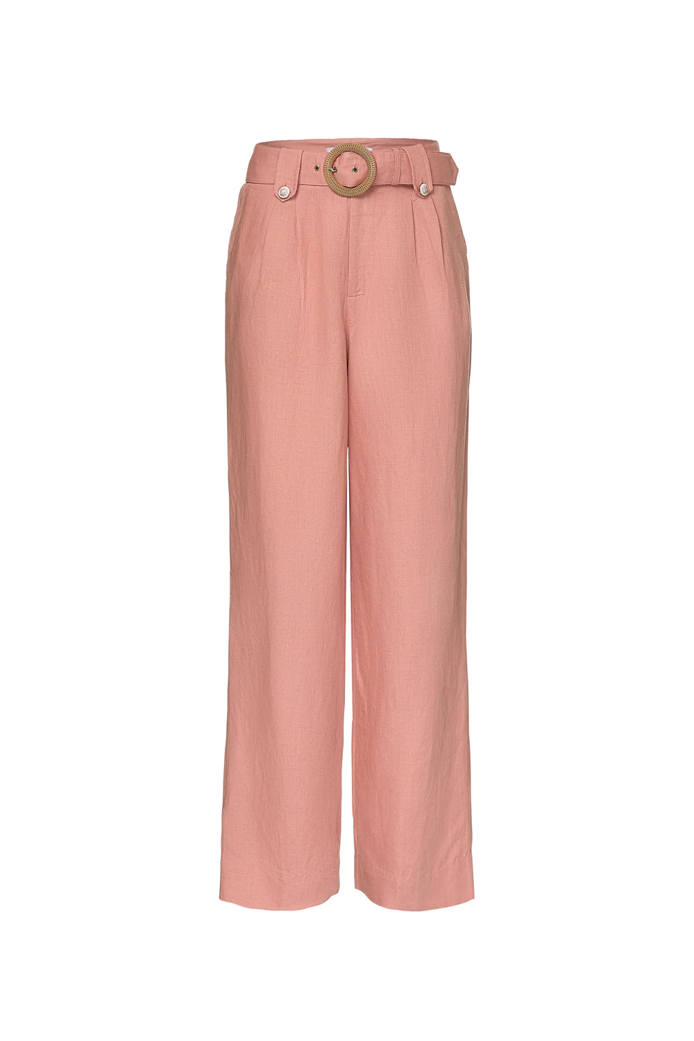 WIDE LEG PANT - SALMON