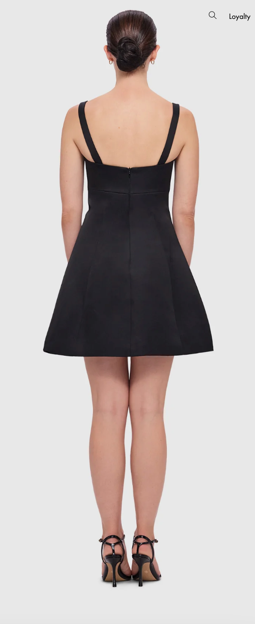 Jacinta Mini Dress - Ebony Inanna Boutique Jacinta Mini Dress - Ebony Inanna Boutique