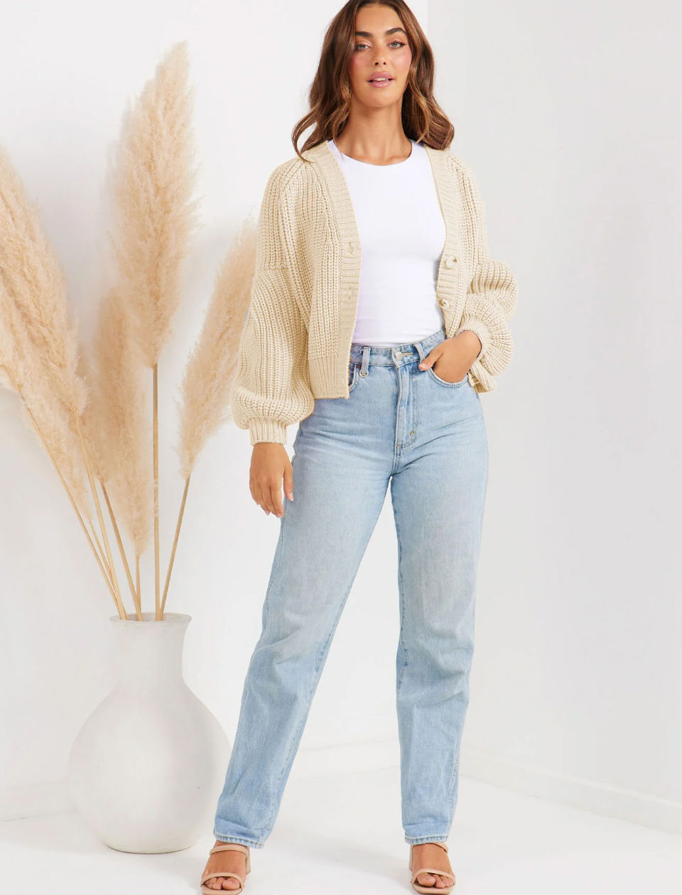 TWO SISTERS THE LABEL - CRUSADE KNIT-CREAM