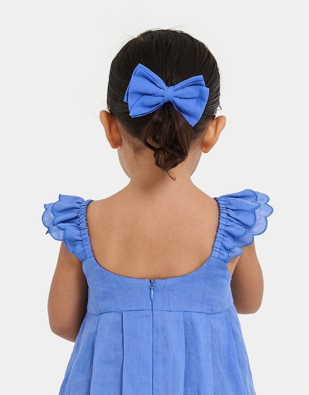 Bow Hair Clip- Royal Blue