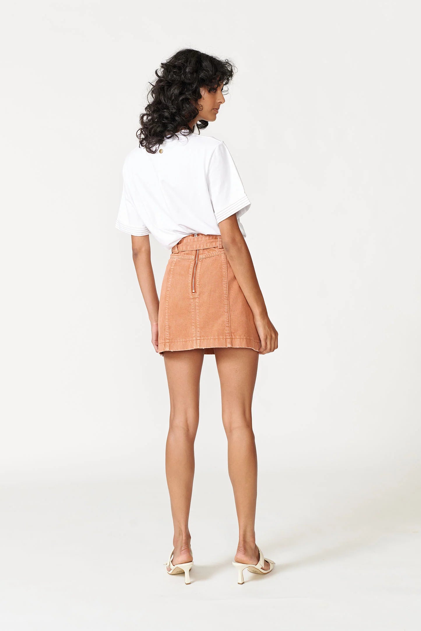 Annette Skirt - Clay