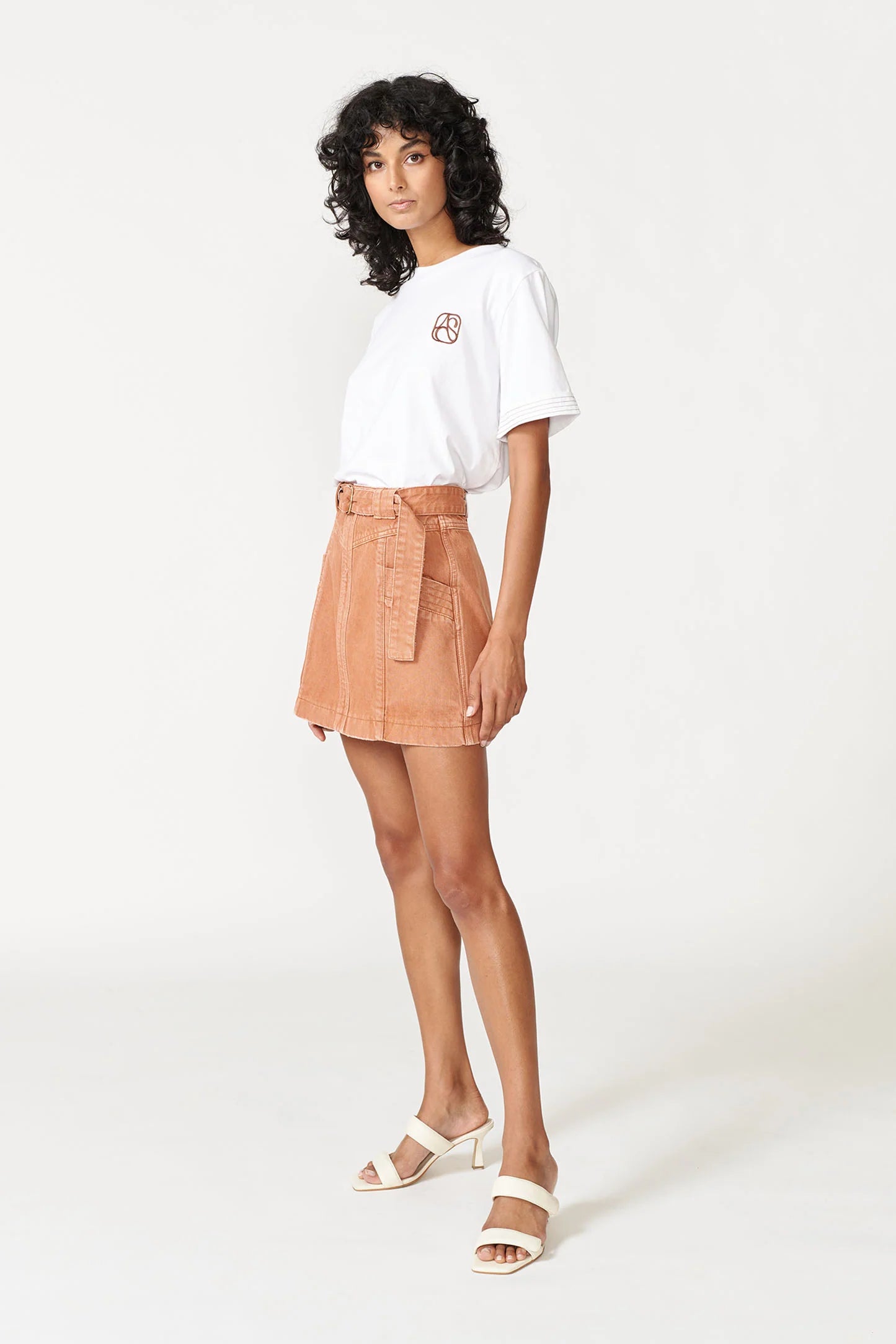 Annette Skirt - Clay