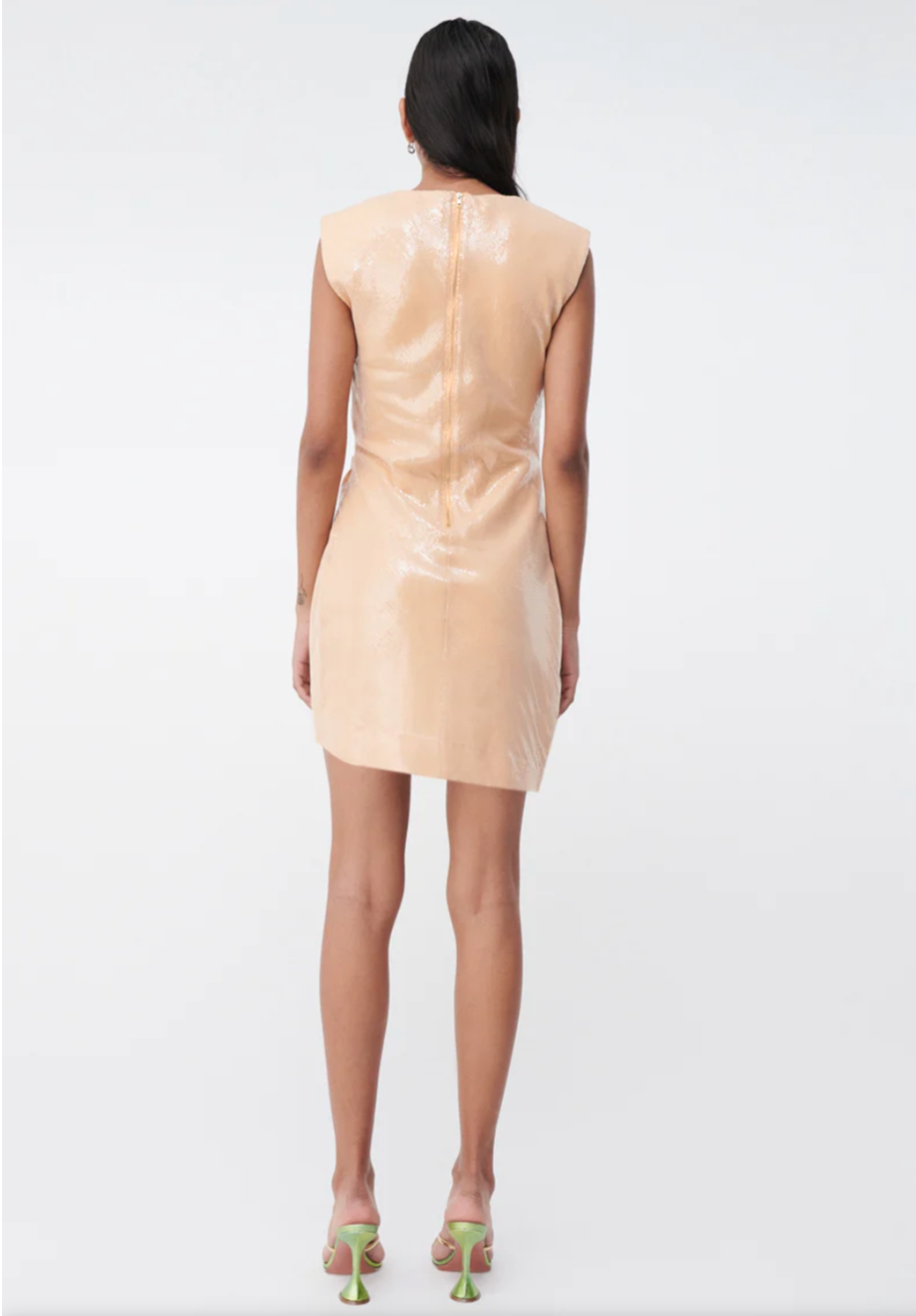 Marcel Draped Sequin Mini Dress