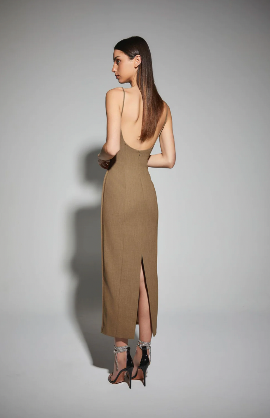 Chantelle Dress - Brown